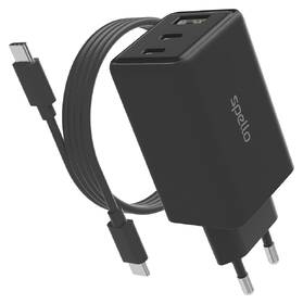 Sieťový adaptér Spello by Epico ForceBoost GaN SA65b 65W čierny

 obrázok produktu 1 z 7