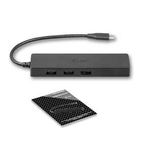 USB Hub i-tec USB-C/3x USB 3.0 + LAN čierny

 obrázok produktu 3 z 6