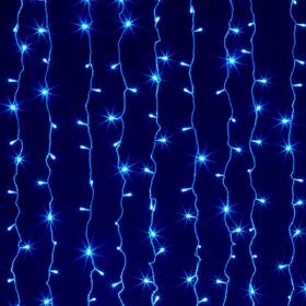 Vianočné osvetlenie ColorWay vnútorné, 300 LED, 3× 3m, 220–240V AC, modrá 

 obrázok produktu 3 z 11