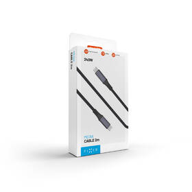 Kábel FIXED USB-C/USB-C, PD 3.1, 240W, 2 m sivý

 obrázok produktu 10 z 10