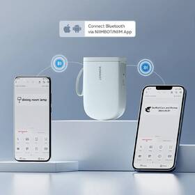 Tlačiareň štítkov Niimbot D11-H Smart + role štítků modrá

 obrázok produktu 3 z 4