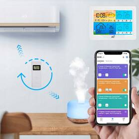 Meteorologická stanica Ltc Audio LXSTP08BS Wi-Fi Tuya biela

 obrázok produktu 5 z 6
