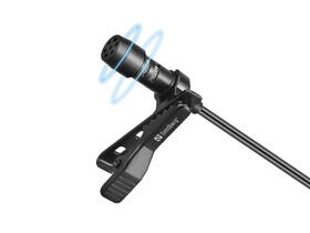 Mikrofón Sandberg Streamer Clip USB čierny

 obrázok produktu 3 z 4