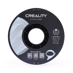 Tlačová struna (filament) Creality CR-Silk PLA 1kg strieborný

 obrázok produktu 5 z 6