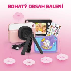 Digitálny fotoaparát LAMAX PixelKid1 ružový

 obrázok produktu 6 z 11