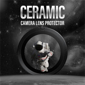 Ochranné sklo šošovky fotoaparátu PanzerGlass HoOps Ceramic na Samsung Galaxy S25+ čierne

 obrázok produktu 5 z 8