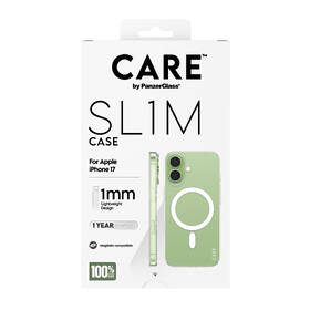 Kryt na mobil PanzerGlass CARE SL1M MagSafe na Apple iPhone 17 priehľadný

 obrázok produktu 4 z 4