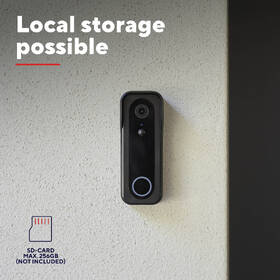 Videozvonček Trust DOORCAM-3000 Smart Wi-Fi čierny

 obrázok produktu 7 z 15