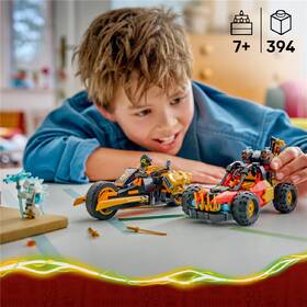 Stavebnica LEGO® NINJAGO® 71864 Kombinovateľné vozidlá Kaia a Colea 

 obrázok produktu 7 z 8
