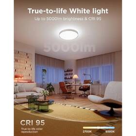 LED stropné svietidlo Govee H1270301 biele

 obrázok produktu 2 z 6