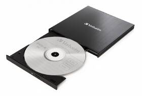 Externá DVD napaľovačka Verbatim CD/DVD Slimline USB-C + Nero čierna

 obrázok produktu 1 z 7