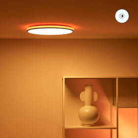 LED stropné svietidlo WiZ Rune Ceiling 21W, RGB čierne

 obrázok produktu 4 z 10