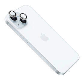 Ochranné sklo šošovky fotoaparátu FIXED Camera Glass na Apple iPhone 15/15 Plus strieborné

 obrázok produktu 2 z 3