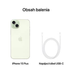 Mobilný telefón Apple iPhone 15 Plus 128 GB zelený 

 obrázok produktu 8 z 9