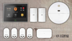 Kompletný set Xtend Home alarmový systém, Wi-Fi, Tuya čierna/biela

 obrázok produktu 15 z 16