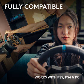 Volant Logitech G923 Racing Wheel and Pedals pre PS5, PS4 a PC 

 obrázok produktu 9 z 15