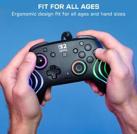 Gamepad Turtle Beach Afterglow Wave Wired RGB, NS2 čierny

 obrázok produktu 14 z 14