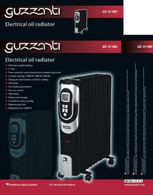 Olejový radiátor Guzzanti GZ 411BD čierny

 obrázok produktu 1 z 1