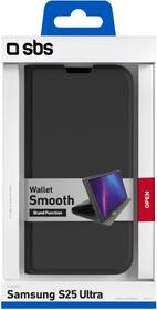 Puzdro na mobil flipové SBS Smooth na Samsung Galaxy S25 Ultra čierne

 obrázok produktu 2 z 2