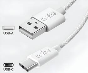 Kábel SBS USB/USB-C 1,5m sivý

 obrázok produktu 2 z 4