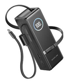 Powerbank EcoFlow RAPID 25000mAh, 170W, 2x100W USB-C kabel čierny

 obrázok produktu 6 z 14