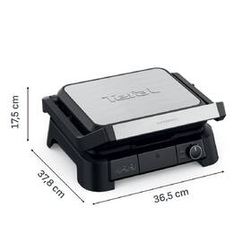 Gril Tefal GC517DE0 SuperGrill 4v1 čierny/nerez

 obrázok produktu 2 z 11