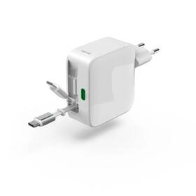Nabíjačka do siete Hama GaN 2x USB-C, 65 W, navíjací kábel biela

 obrázok produktu 5 z 6