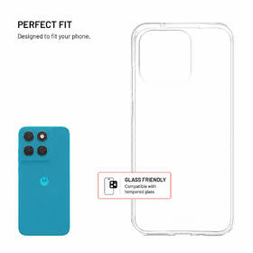 Kryt na mobil FIXED Story TPU na Motorola Moto G87 5G priehľadný

 obrázok produktu 1 z 7