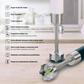 Ponorný mixér Lauben Stick Blender 800AT 

 obrázok produktu 6 z 7