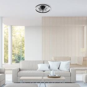 LED stropné svietidlo Rabalux Fanfy, s ventilátorom čierne

 obrázok produktu 4 z 4