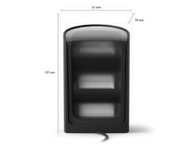 Stolové svietidlo Philips Hue Wall washer, 20W, EU/UK, White and Color Gradient (2 ks) čierna

 obrázok produktu 5 z 6