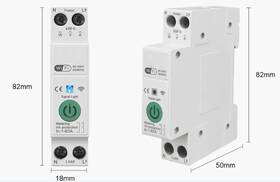 Modul IMMAX NEO SMART elektronický istič jednofázový 1-63A, meranie spotreby, Zigbee 3.0, Tuya 

 obrázok produktu 2 z 3