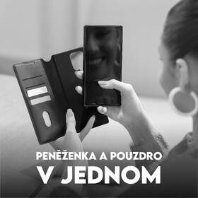 Puzdro na mobil flipové PanzerGlass CARE Tango 2v1 Qi na Samsung Galaxy S25+ čierne

 obrázok produktu 7 z 10