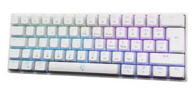 Klávesnica White Shark SHINOBI 2, CZ/SK layout, Red switch biela

 obrázok produktu 1 z 12