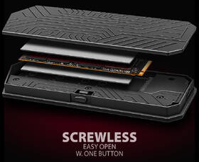 Externý rámček Axagon GAME box, USB-C 10Gbps - NVMe & SATA SSD  M.2 čierny

 obrázok produktu 6 z 9