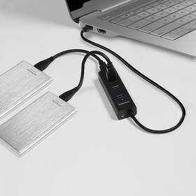 USB Hub Axagon USB / 4x USB 3.0 čierny

 obrázok produktu 7 z 8