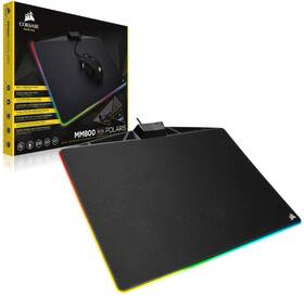 Podložka pod myš Corsair RGB Polaris MM800 35 x 26 cm čierna

 obrázok produktu 5 z 5