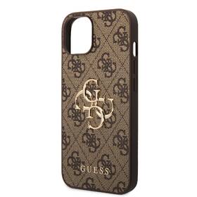 Kryt na mobil Guess 4G Metal Logo na Apple iPhone 15 hnedý

 obrázok produktu 1 z 4
