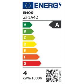 LED žiarovka EMOS Filament Mini Globe, 3,8 W, E14, teplá biela 

 obrázok produktu 1 z 3