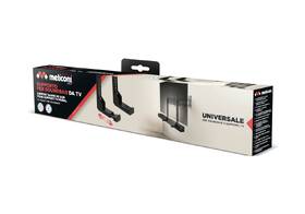 Držiak pre repro Meliconi 480529 Uni nástenný držiak na soundbar, pevný, nosnosť 10 kg čierny

 obrázok produktu 7 z 7