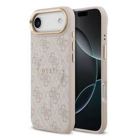 Kryt na mobil Guess PU Leather 4G Gold Frame MagSafe na Apple iPhone Air ružový

 obrázok produktu 1 z 7