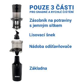 Odšťavovač Tesla SlowJuicer SJ500 XL čierny

 obrázok produktu 3 z 13