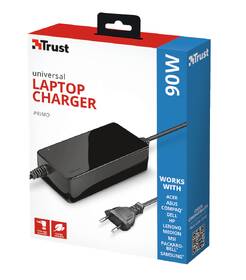 Sieťový adaptér Trust Primo, univerzálna, pre notebooky, 90W 

 obrázok produktu 4 z 4
