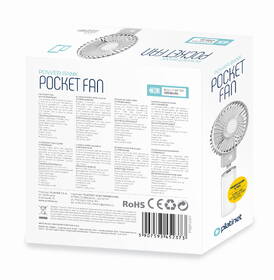 Ventilátor PLATINET Rechargeable Desk Fan 4000mAh Power Bank biely

 obrázok produktu 2 z 2