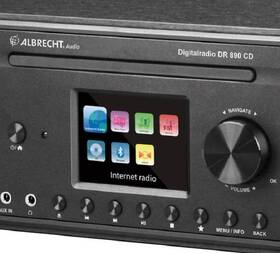 Internetový rádioprijímač s DAB+ Albrecht DR 890 CD 

 obrázok produktu 1 z 5