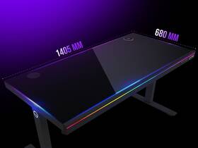 Herný stôl Lorgar DE90 RGB Wood čierny

 obrázok produktu 10 z 14