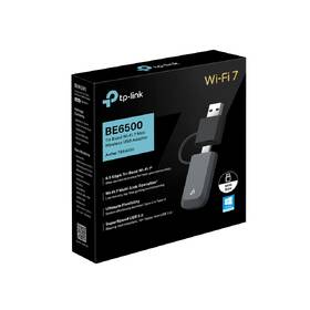 Bluetooth TP-Link Archer TBE400U, BE6500 Tri-Band Wi-Fi 7 Mini, USB-A/USB-C čierny

 obrázok produktu 7 z 7