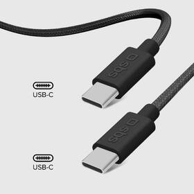 Kábel SBS USB-C/USB-C, PD, 100 W, 1,5 m čierny

 obrázok produktu 1 z 8