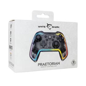 Gamepad White Shark PRAETORIAN RGB - PC,PS3/PS4, Android, iOS ,Nintendo priehľadný

 obrázok produktu 8 z 8