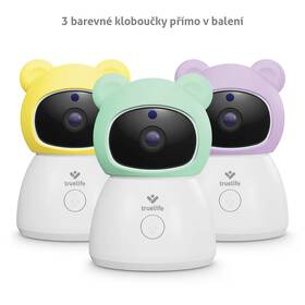Detská elektronická pestúnka TrueLife NannyCam R6 Dual Smart biela

 obrázok produktu 5 z 12